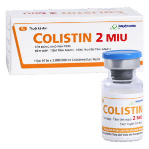 Colistin 2 MIU Imexpharm – thuốc kháng sinh tiêm điều trị nhiễm khuẩn Gram âm nặng: