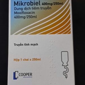 Thuốc Mikrobiel 400mg/250ml tiêm truyền tĩnh mạch – Moxifloxacin – Cooper Pharmaceuticals
