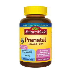 Prenatal Nature Made Folic Acid + DHA/16