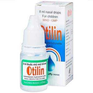 Otilin – Thuốc nhỏ mũi trẻ em 8ml giúp thông mũi, giảm nghẹt mũi an toàn (lốc 10 lọ)