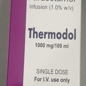 Thermodol – Paracetamol 1000mg/100ml - Truyền tĩnh mạch - Giảm đau (Akums – Ấn Độ)