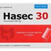 Thuốc cốm Hasec 30 (Racecadotril 30mg) DHG Pharma – Điều trị tiêu chảy cấp ở trẻ em (Hộp 24 gói x 1.5g)