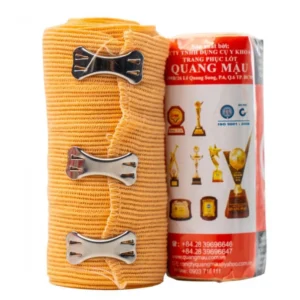 Băng thun y tế ba móc – Cố định khớp, hỗ trợ chấn thương hiệu quả (lốc 12 cuộn)