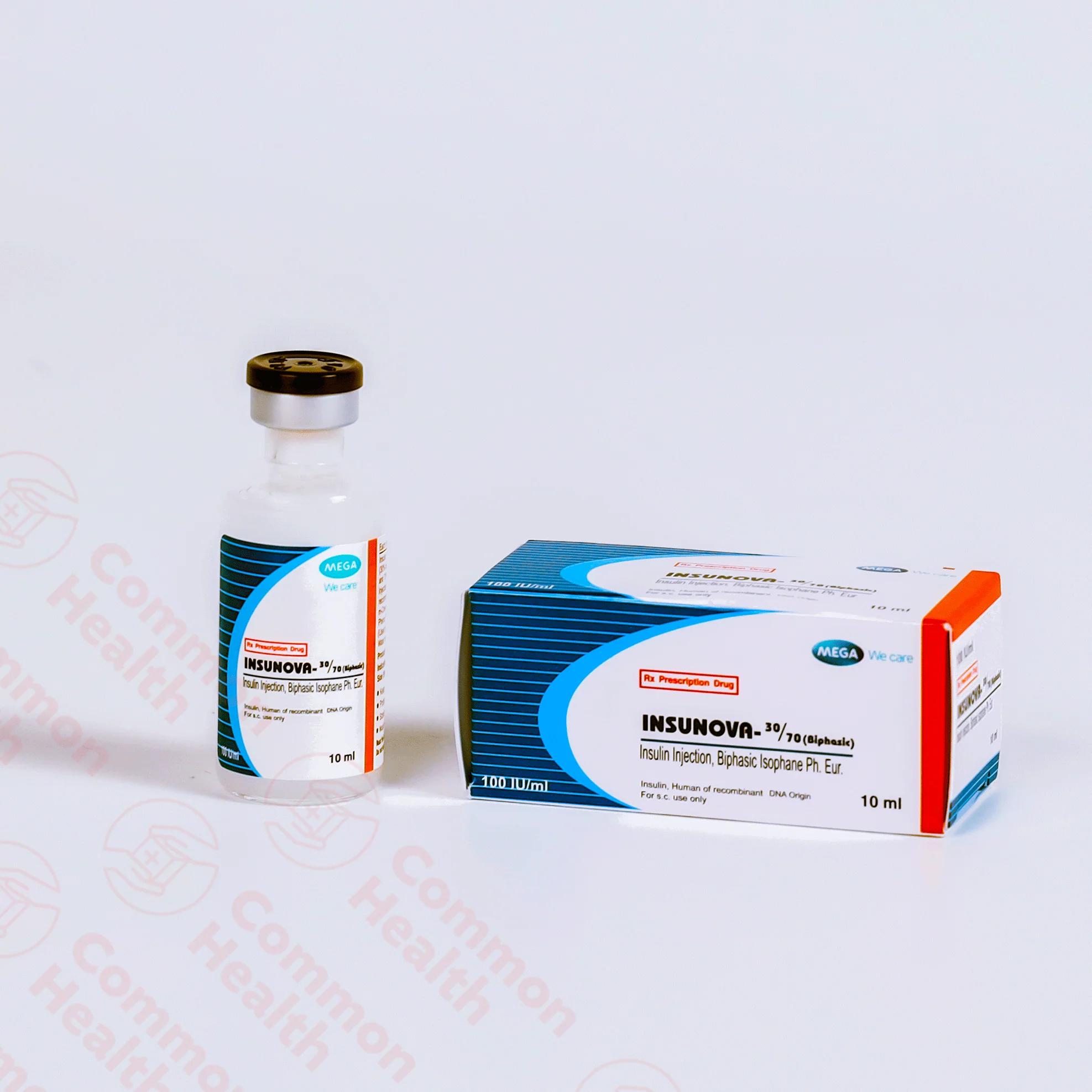 Insunova 30/70 Vial (10ml) – Insulin hỗn hợp kiểm soát đường huyết cho bệnh nhân đái tháo đường ( 1 lọ ) 1 insunova