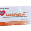 Acerovax-20 (Atorvastatin 20mg) – Thuốc giảm mỡ máu, phòng ngừa tim mạch hiệu quả (hộp 3 vỉ x 10 viên)