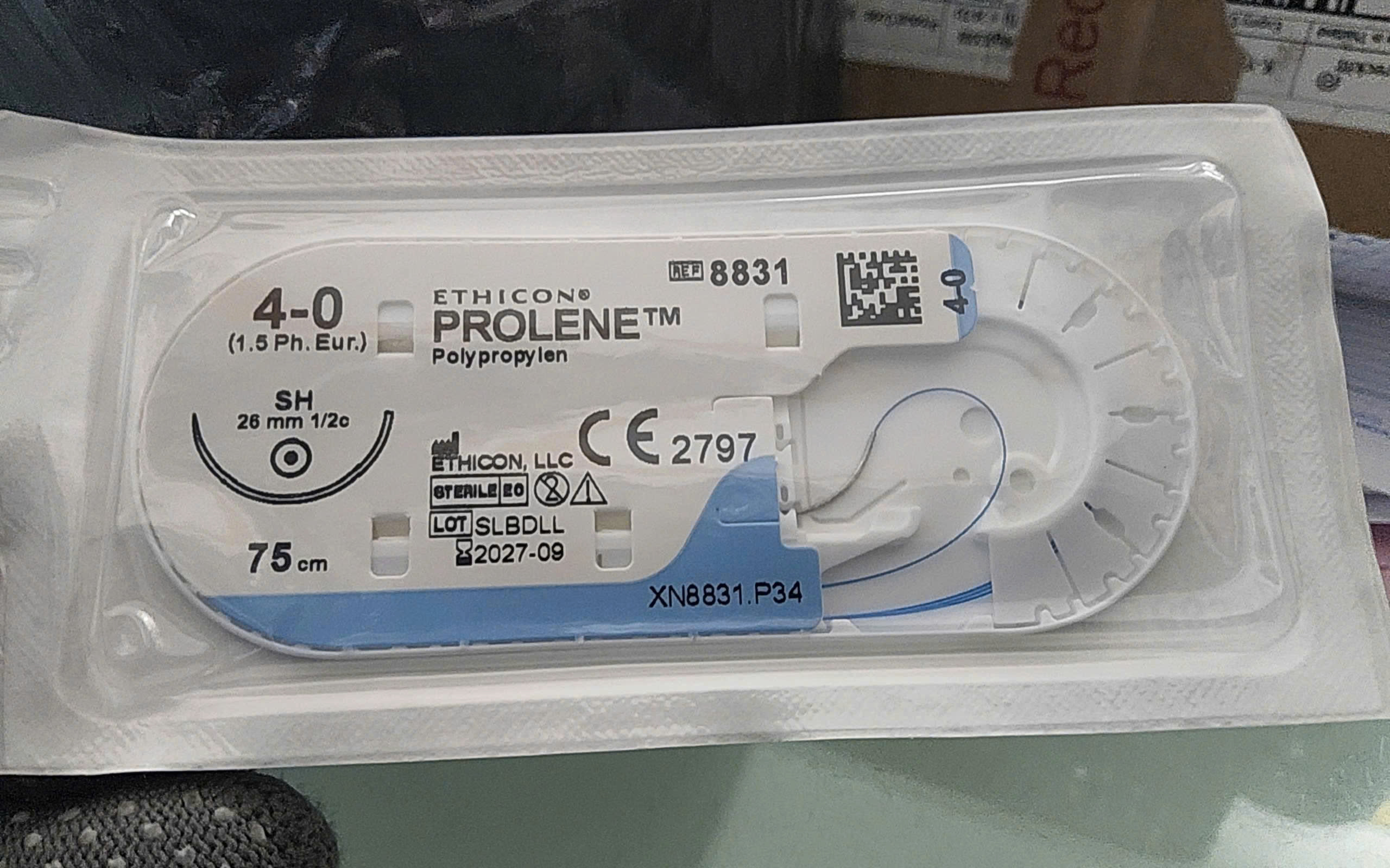 Chỉ Khâu Phẫu Thuật Prolene 4-0 Ethicon – Chỉ Không Tiêu Polypropylene ...