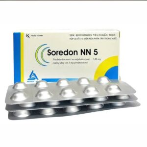 Soredon NN 5 – Prednisolon 5mg – Meyer-BPC – Hộp 30 viên