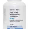Trazodone 50mg Teva – Thuốc Điều Trị Trầm Cảm, Hỗ Trợ Rối Loạn Giấc Ngủ (lọ 1000 viên)